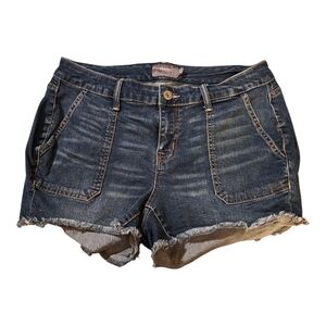 Torrid Rectangle Pocket Cutoff Jean Shorts